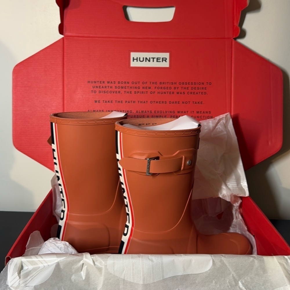 Hunter Women's Original Short Rain Boots | Size 5 | New‎ with OG Box